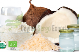 Certified organic coconut kernel products